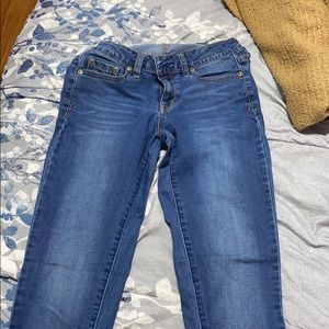 Medium wash jeggings